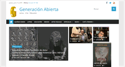 Desktop Screenshot of generacionabierta.com.ar